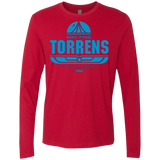T-Shirts Red / Small Torrens Men's Premium Long Sleeve