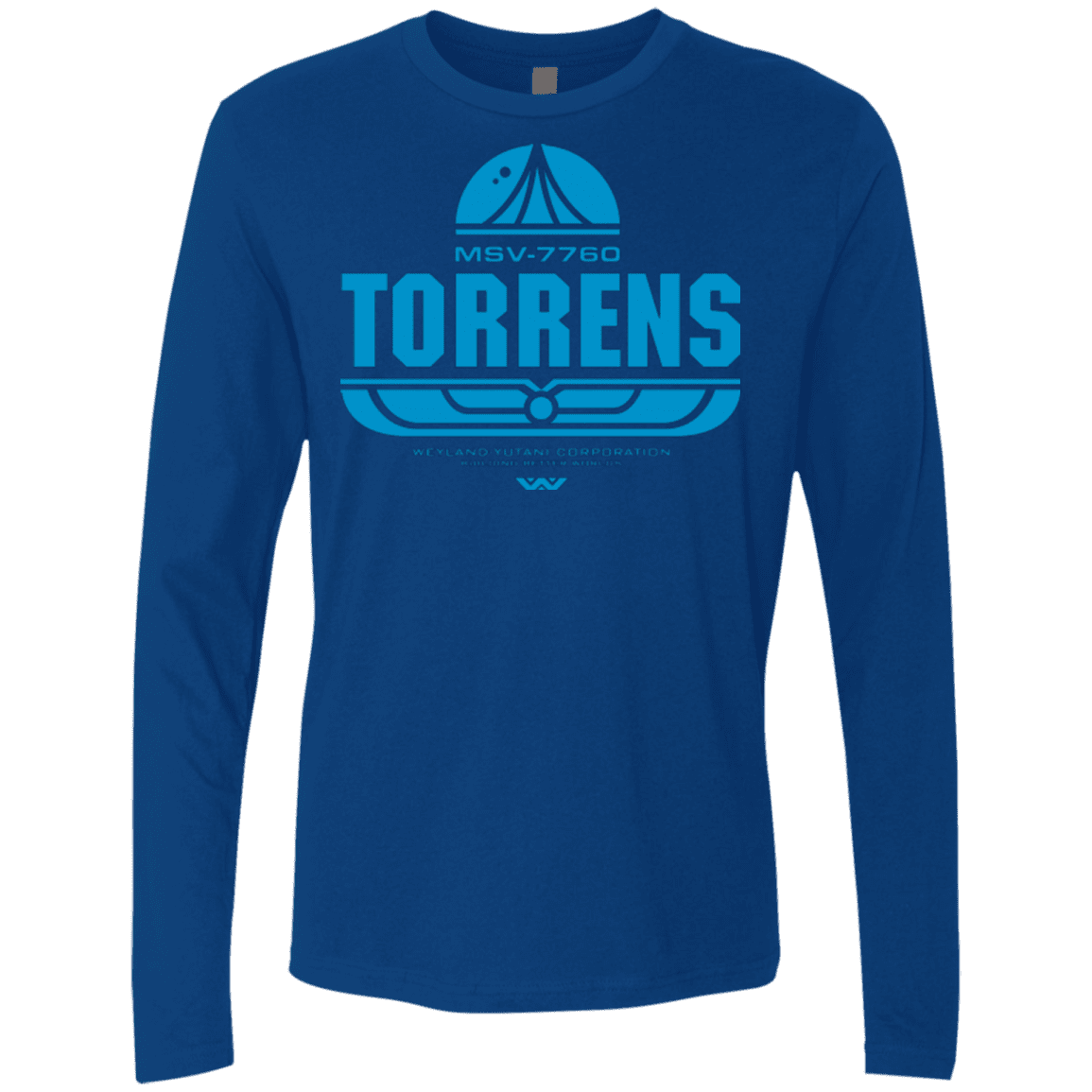 T-Shirts Royal / Small Torrens Men's Premium Long Sleeve