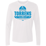 T-Shirts White / Small Torrens Men's Premium Long Sleeve