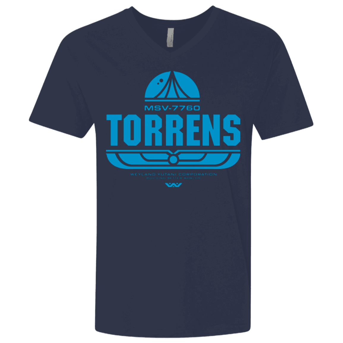 T-Shirts Midnight Navy / X-Small Torrens Men's Premium V-Neck