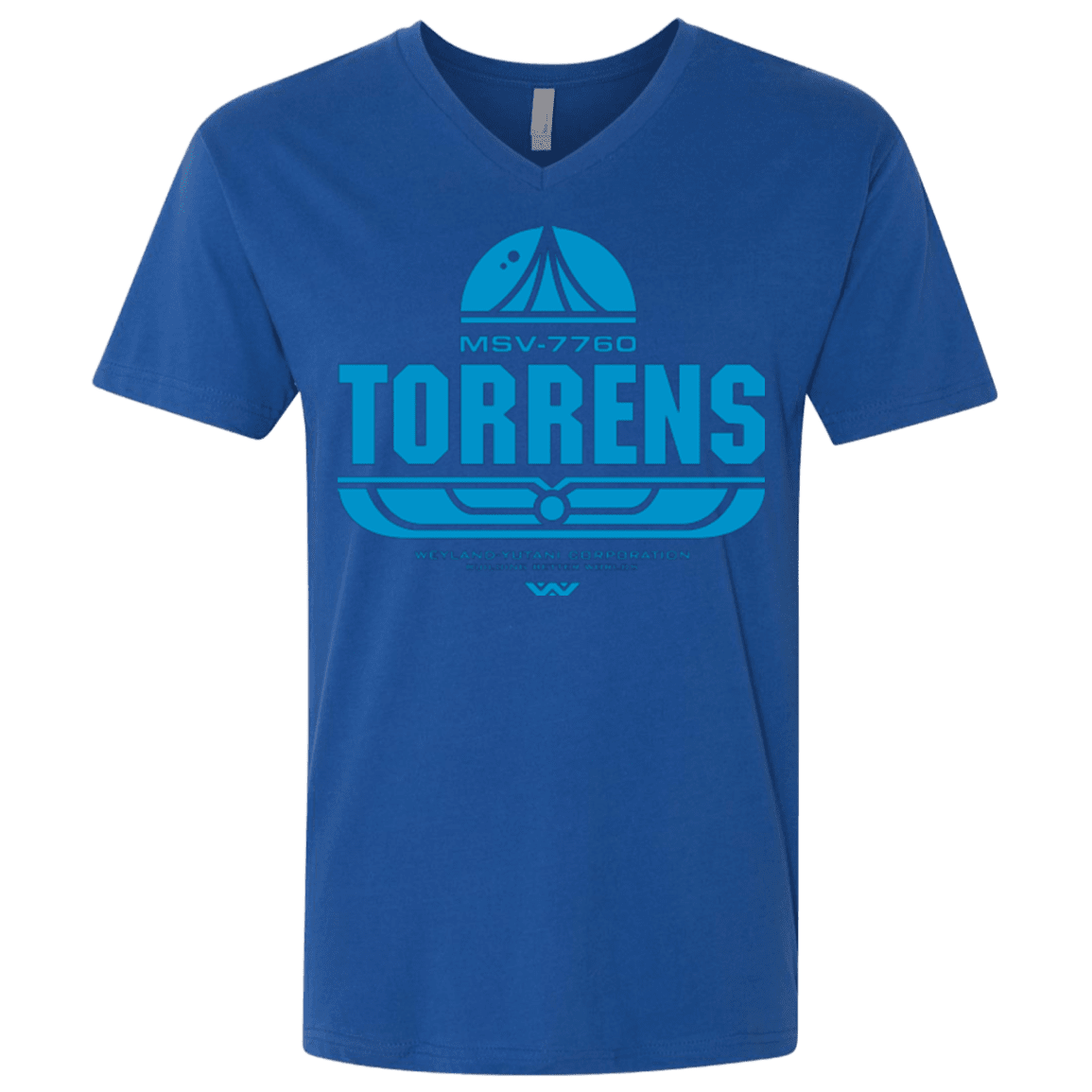 T-Shirts Royal / X-Small Torrens Men's Premium V-Neck