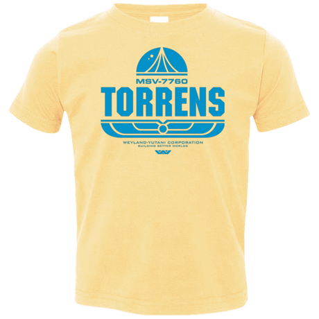 T-Shirts Butter / 2T Torrens Toddler Premium T-Shirt