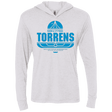 T-Shirts Heather White / X-Small Torrens Triblend Long Sleeve Hoodie Tee