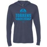 T-Shirts Vintage Navy / X-Small Torrens Triblend Long Sleeve Hoodie Tee