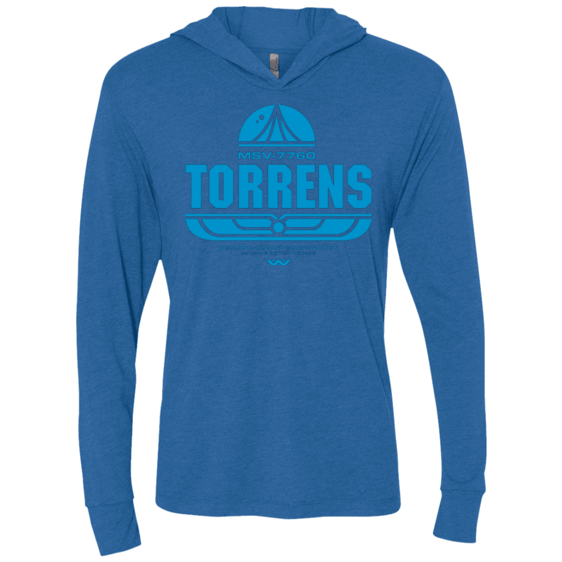 T-Shirts Vintage Royal / X-Small Torrens Triblend Long Sleeve Hoodie Tee