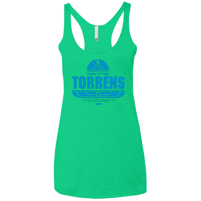 T-Shirts Envy / X-Small Torrens Women's Triblend Racerback Tank