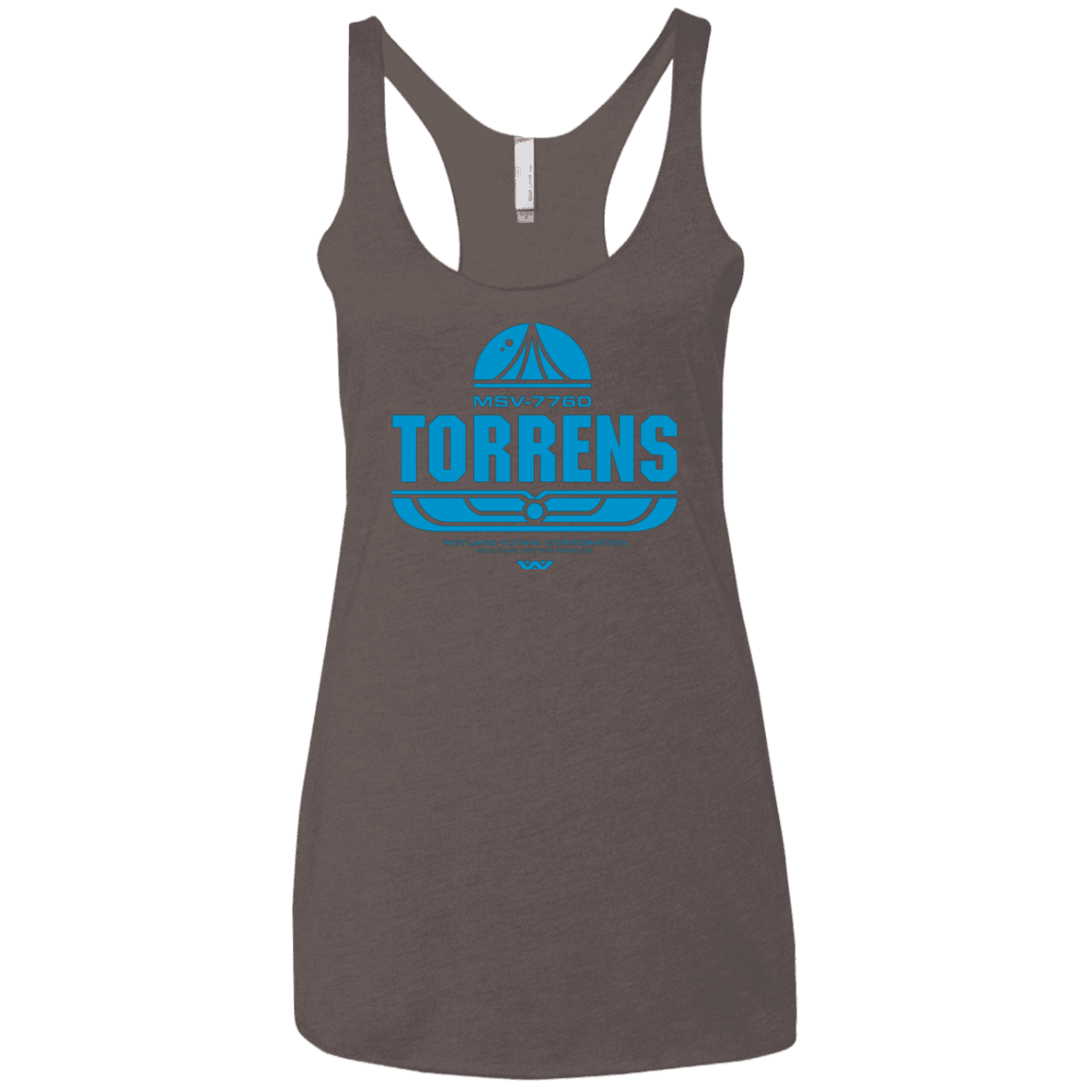 T-Shirts Macchiato / X-Small Torrens Women's Triblend Racerback Tank