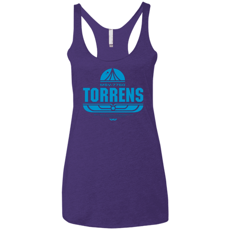 T-Shirts Purple / X-Small Torrens Women's Triblend Racerback Tank