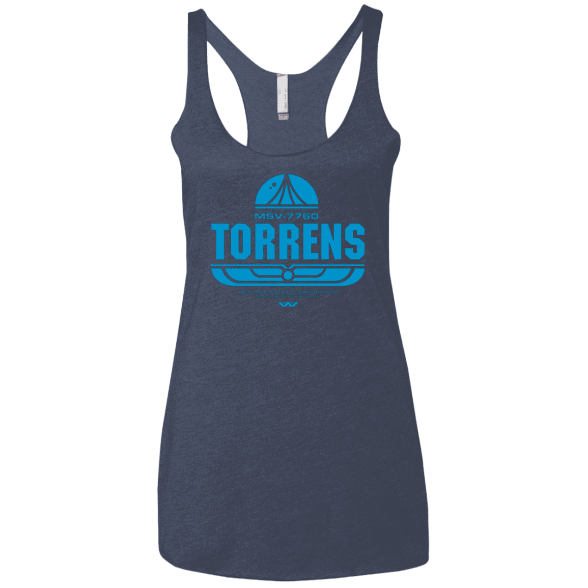 T-Shirts Vintage Navy / X-Small Torrens Women's Triblend Racerback Tank