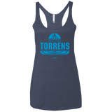T-Shirts Vintage Navy / X-Small Torrens Women's Triblend Racerback Tank