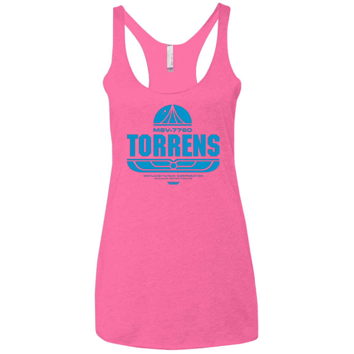 T-Shirts Vintage Pink / X-Small Torrens Women's Triblend Racerback Tank