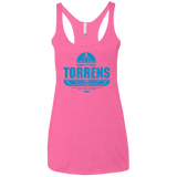 T-Shirts Vintage Pink / X-Small Torrens Women's Triblend Racerback Tank