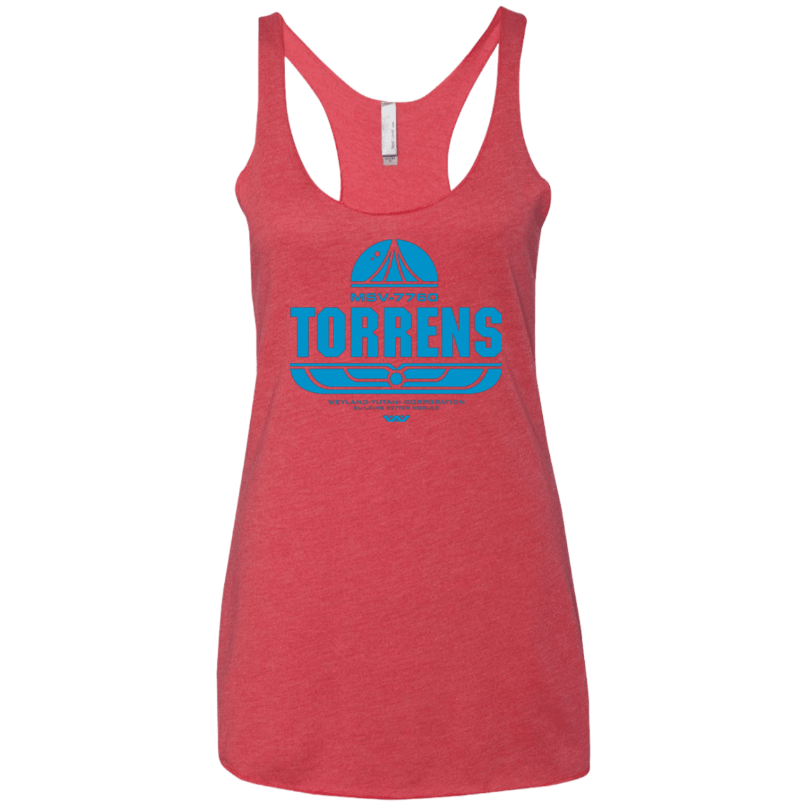 T-Shirts Vintage Red / X-Small Torrens Women's Triblend Racerback Tank
