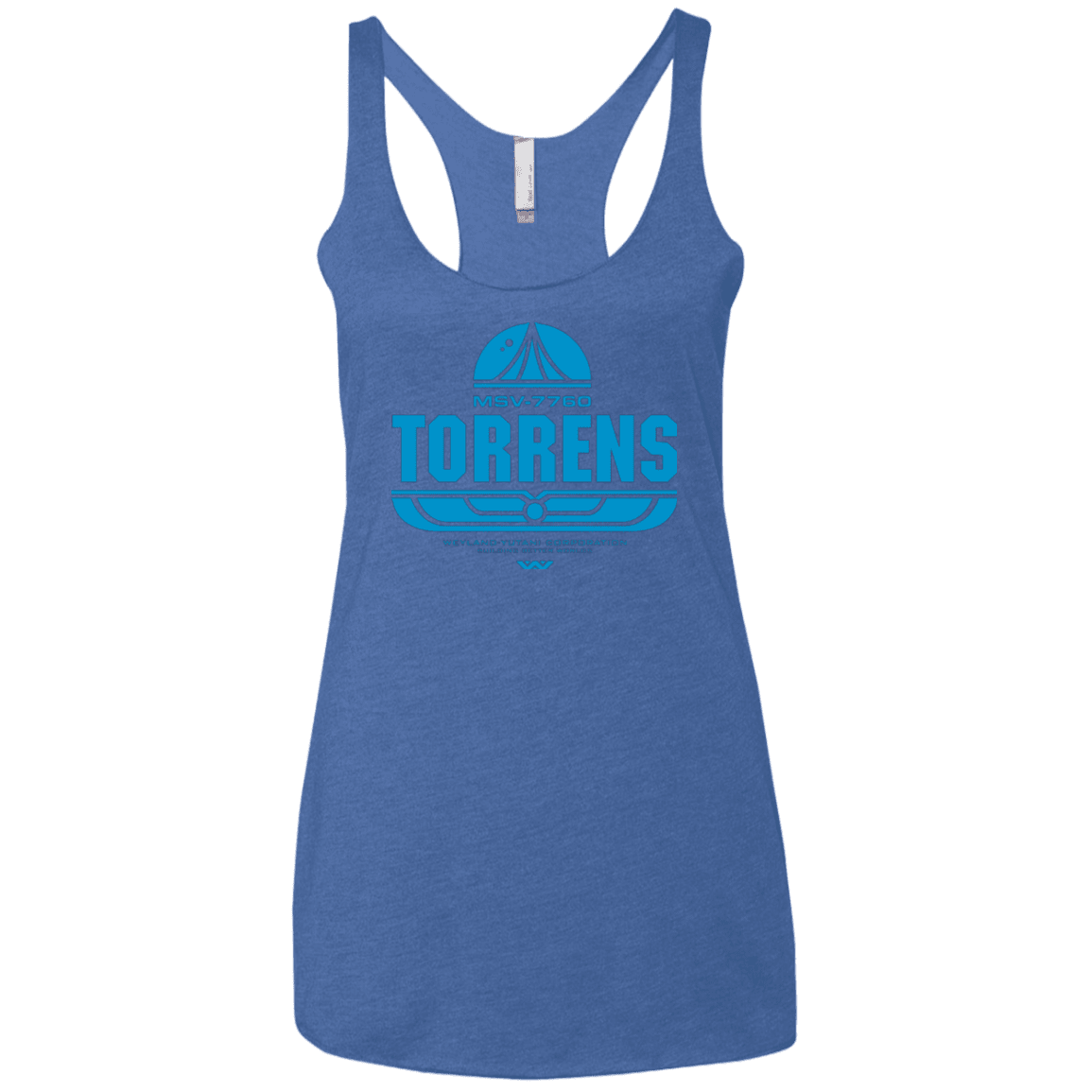 T-Shirts Vintage Royal / X-Small Torrens Women's Triblend Racerback Tank