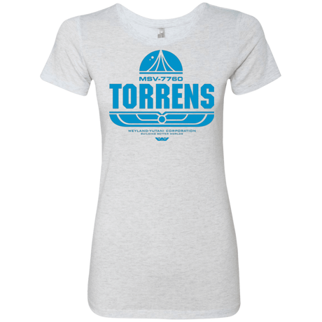 T-Shirts Heather White / Small Torrens Women's Triblend T-Shirt