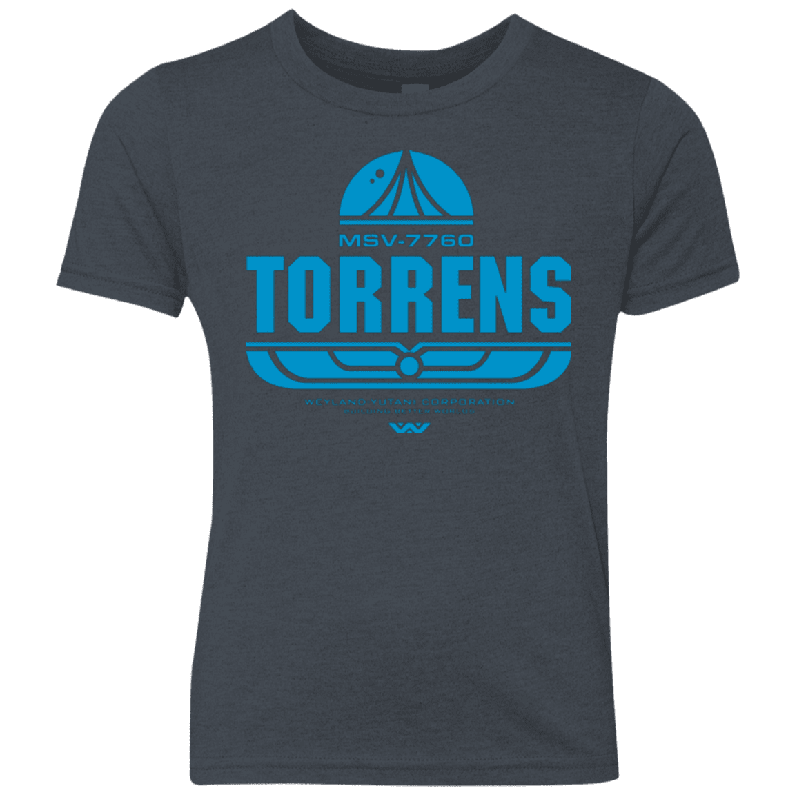 T-Shirts Vintage Navy / YXS Torrens Youth Triblend T-Shirt