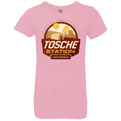 T-Shirts Light Pink / YXS Tosche Station Girls Premium T-Shirt