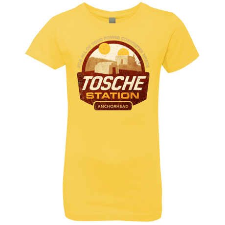 T-Shirts Vibrant Yellow / YXS Tosche Station Girls Premium T-Shirt