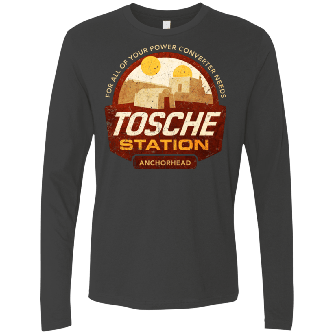 T-Shirts Heavy Metal / Small Tosche Station Men's Premium Long Sleeve