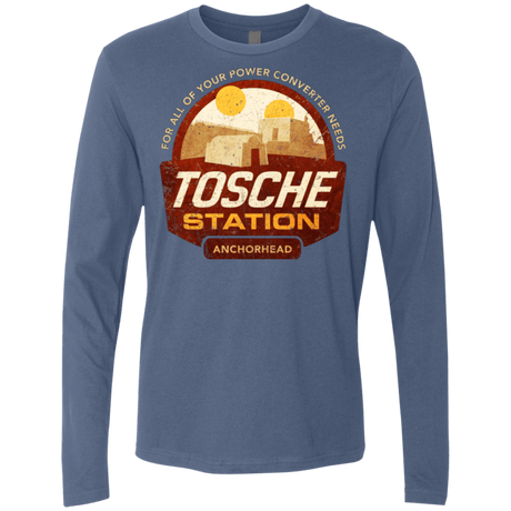 T-Shirts Indigo / Small Tosche Station Men's Premium Long Sleeve