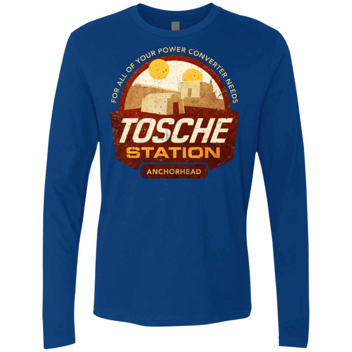 T-Shirts Royal / Small Tosche Station Men's Premium Long Sleeve