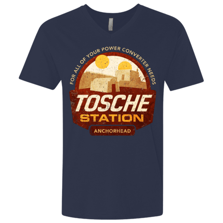 T-Shirts Midnight Navy / X-Small Tosche Station Men's Premium V-Neck