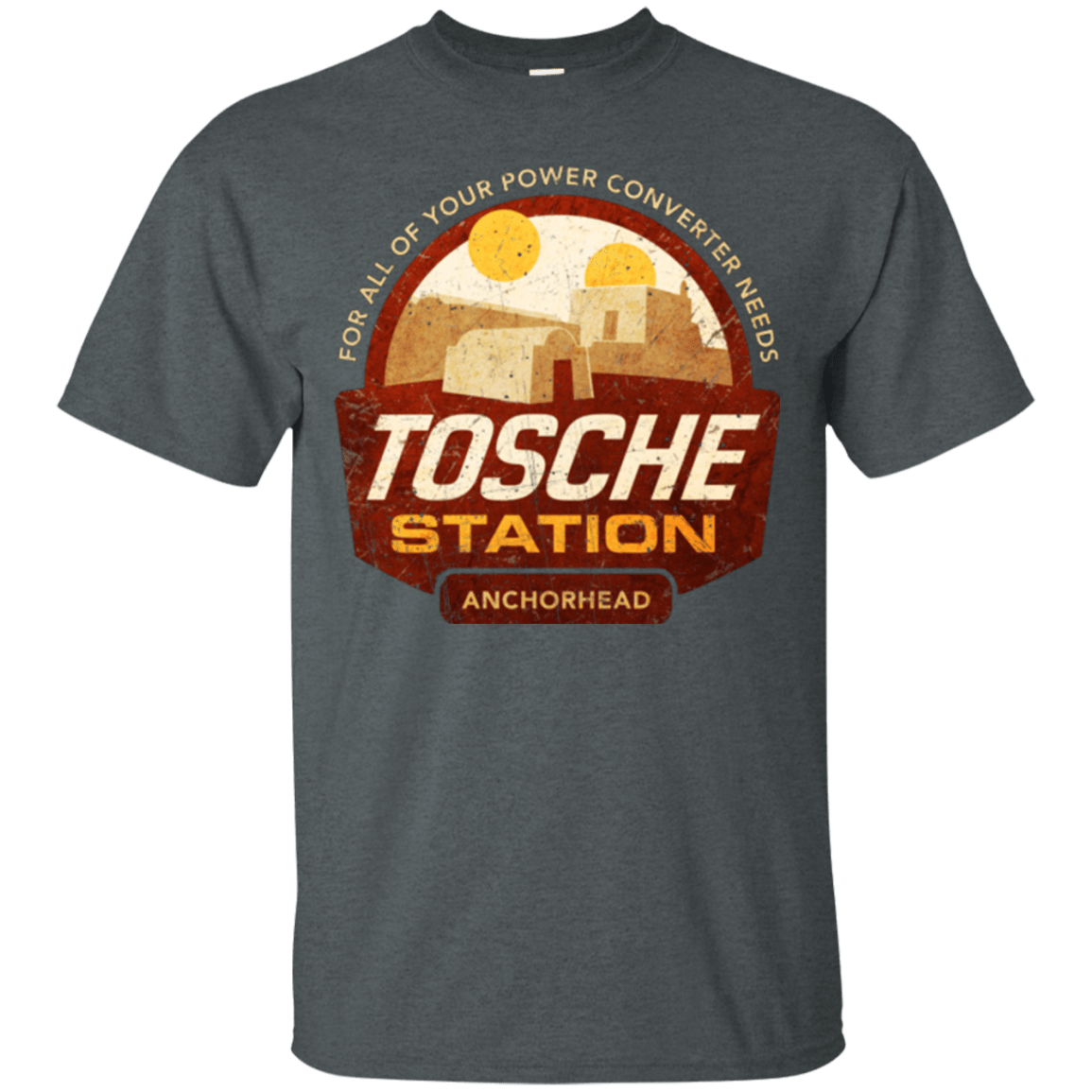 T-Shirts Dark Heather / Small Tosche Station T-Shirt