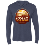 T-Shirts Vintage Navy / X-Small Tosche Station Triblend Long Sleeve Hoodie Tee