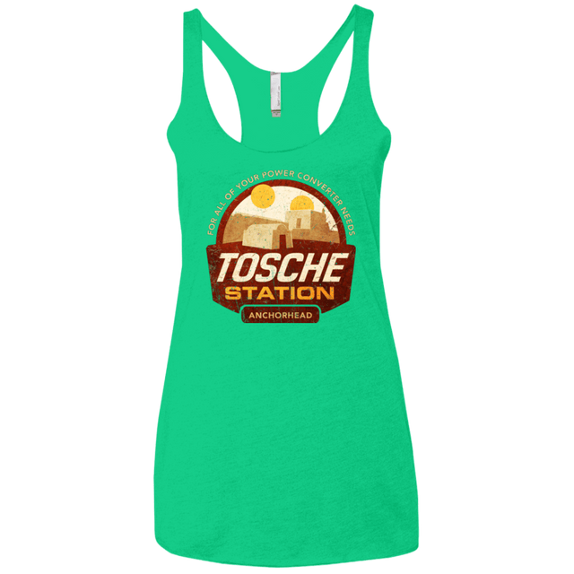 T-Shirts Envy / X-Small Tosche Station Women's Triblend Racerback Tank