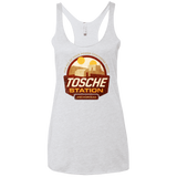 T-Shirts Heather White / X-Small Tosche Station Women's Triblend Racerback Tank