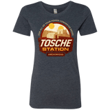 T-Shirts Vintage Navy / Small Tosche Station Women's Triblend T-Shirt