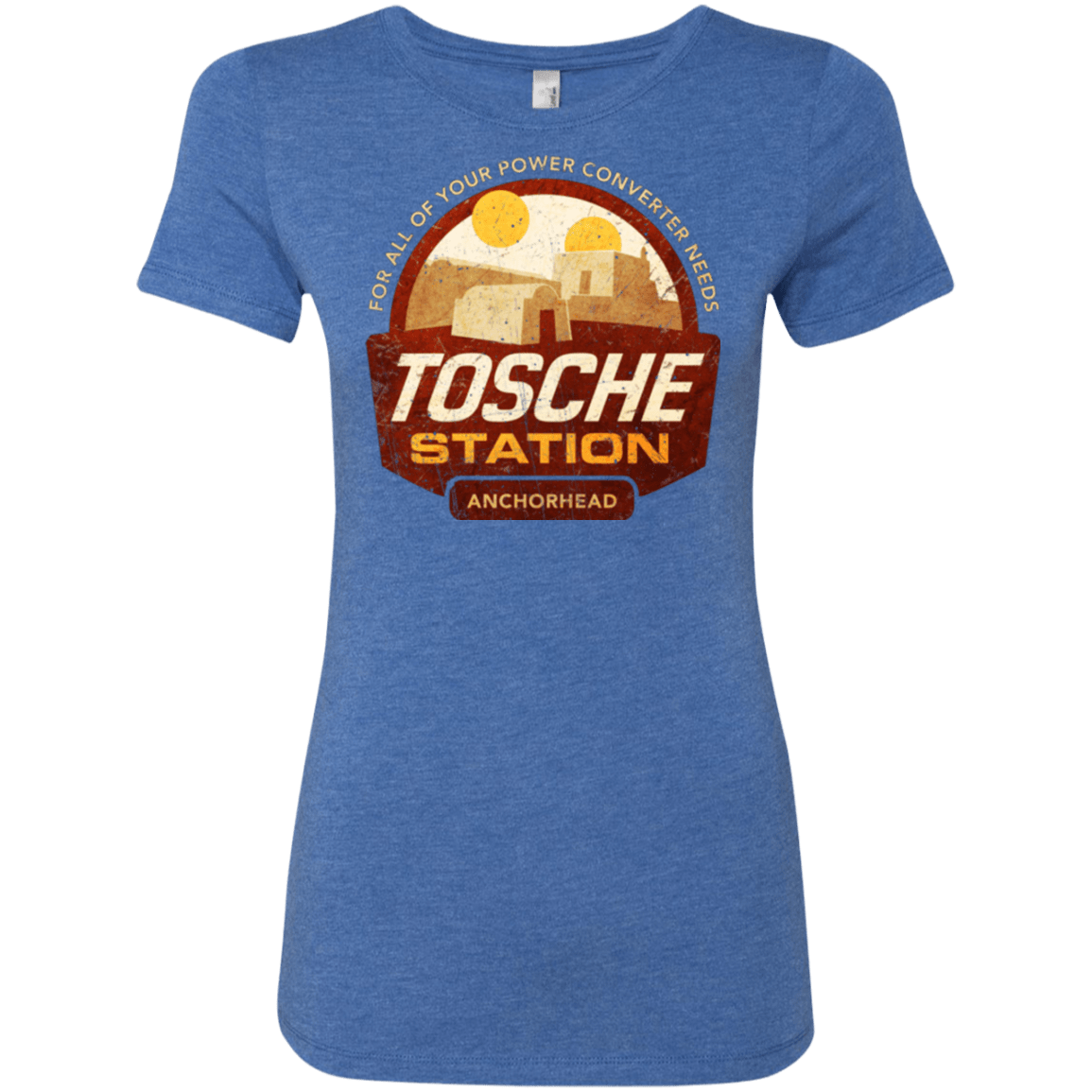 T-Shirts Vintage Royal / Small Tosche Station Women's Triblend T-Shirt