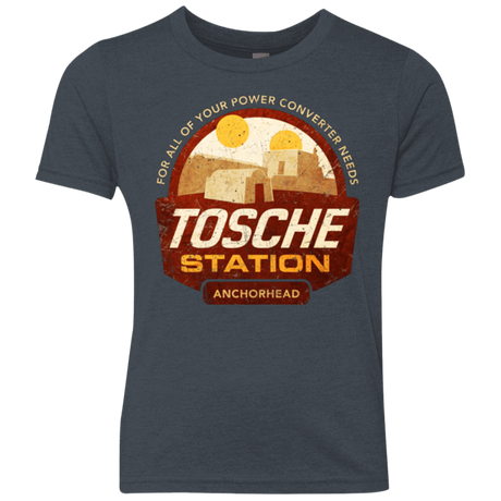 T-Shirts Vintage Navy / YXS Tosche Station Youth Triblend T-Shirt