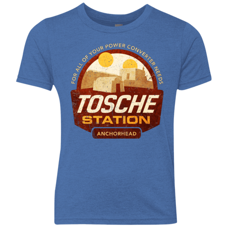 T-Shirts Vintage Royal / YXS Tosche Station Youth Triblend T-Shirt