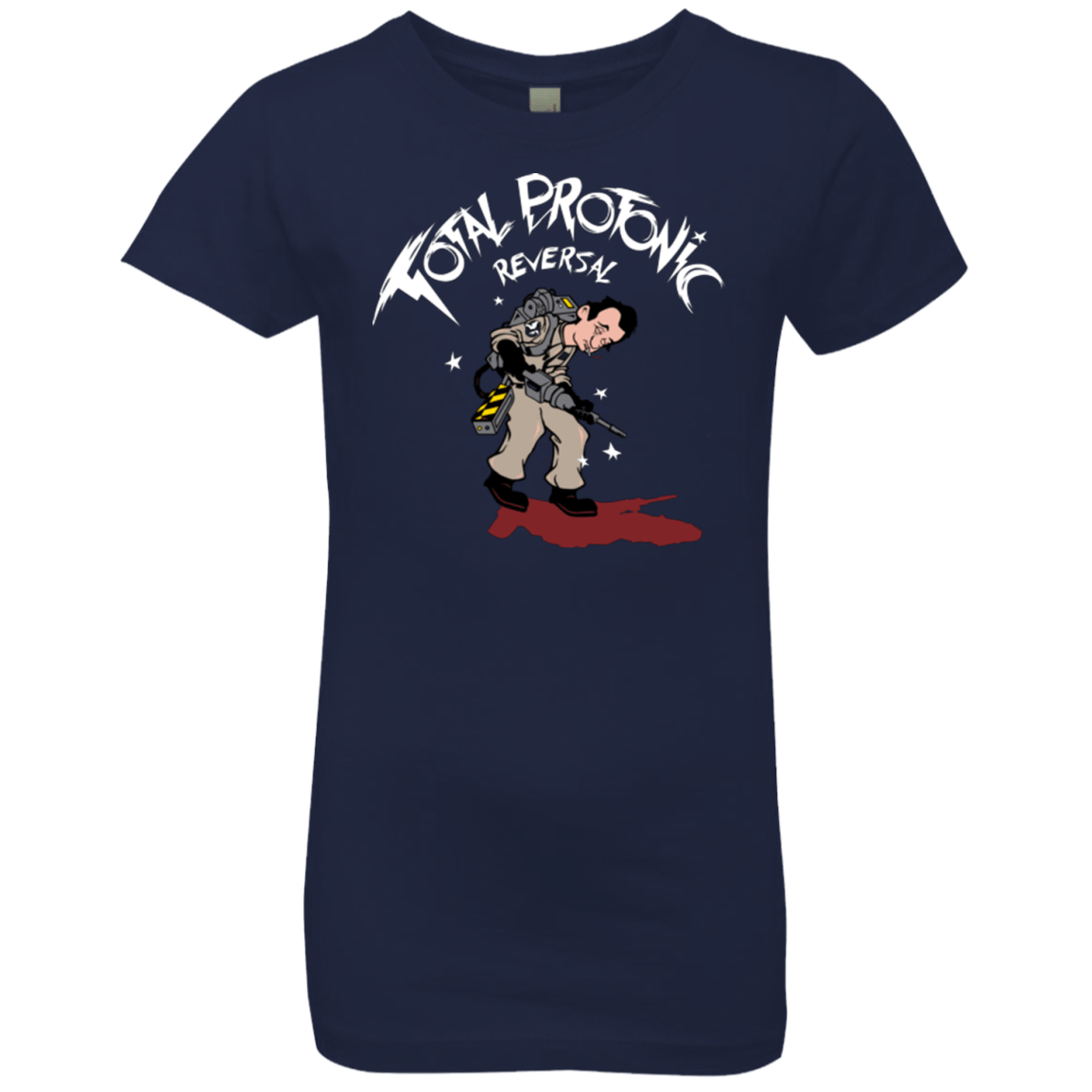 T-Shirts Midnight Navy / YXS Total Protonic Reversal Girls Premium T-Shirt