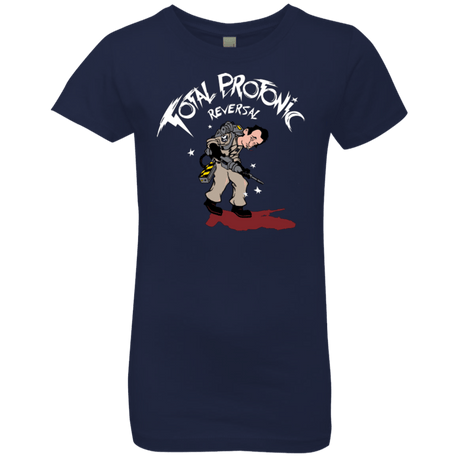 T-Shirts Midnight Navy / YXS Total Protonic Reversal Girls Premium T-Shirt