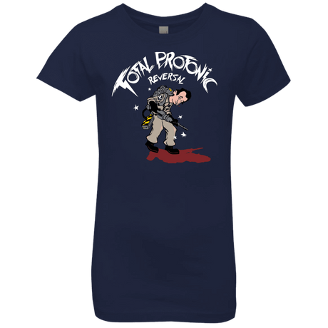T-Shirts Midnight Navy / YXS Total Protonic Reversal Girls Premium T-Shirt