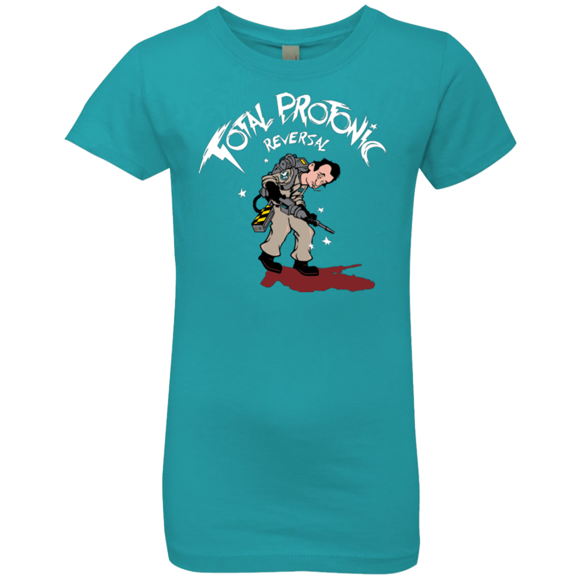 T-Shirts Tahiti Blue / YXS Total Protonic Reversal Girls Premium T-Shirt