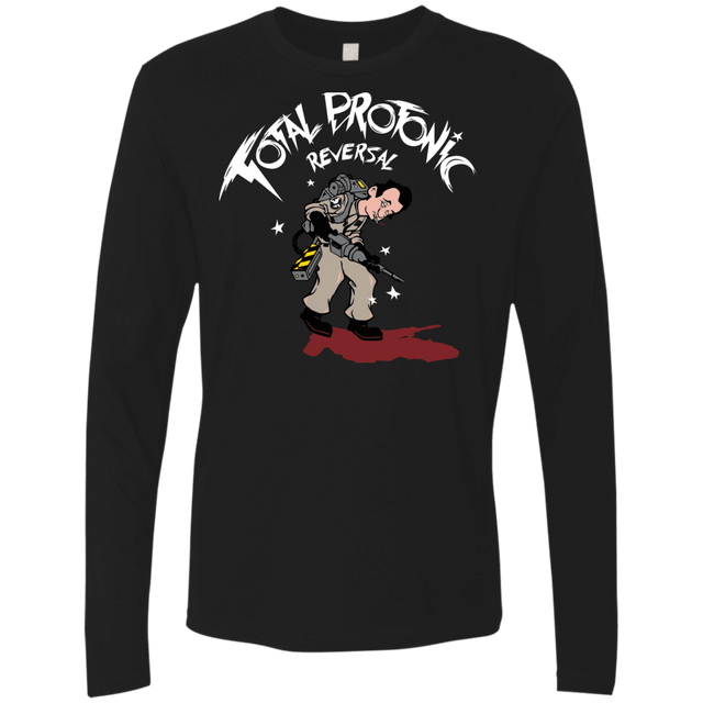 T-Shirts Black / Small Total Protonic Reversal Men's Premium Long Sleeve