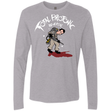 T-Shirts Heather Grey / Small Total Protonic Reversal Men's Premium Long Sleeve