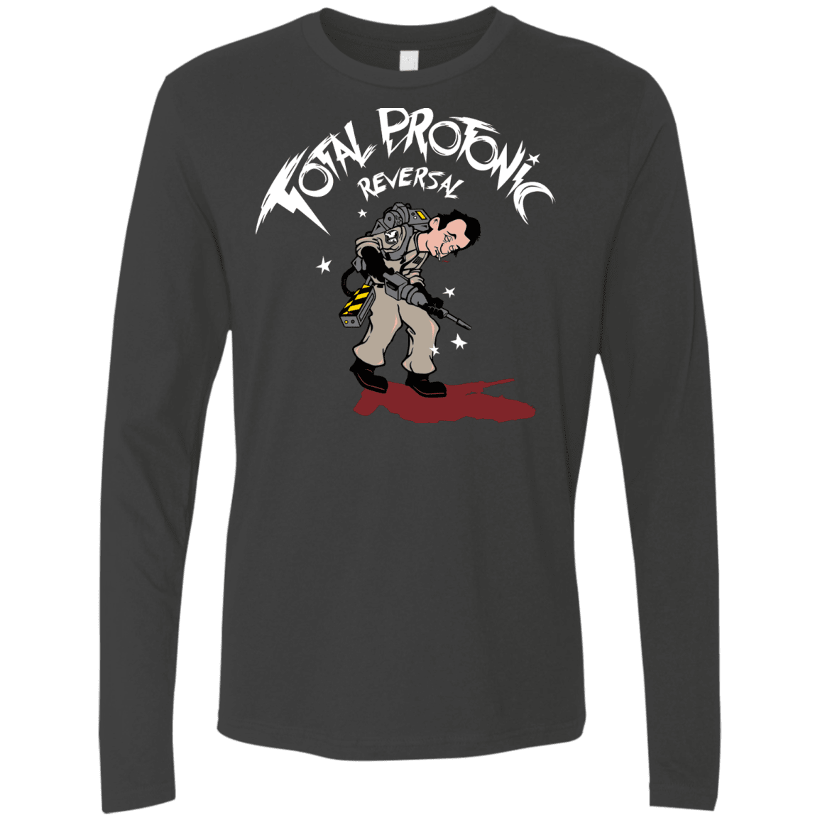 T-Shirts Heavy Metal / Small Total Protonic Reversal Men's Premium Long Sleeve