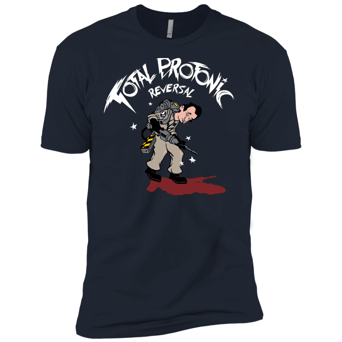 T-Shirts Midnight Navy / X-Small Total Protonic Reversal Men's Premium T-Shirt