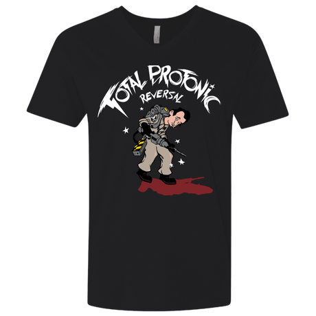 T-Shirts Black / X-Small Total Protonic Reversal Men's Premium V-Neck