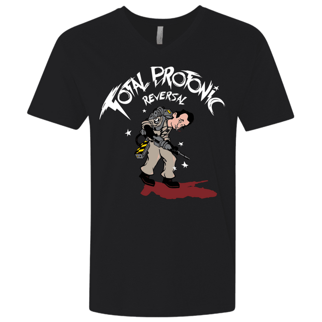 T-Shirts Black / X-Small Total Protonic Reversal Men's Premium V-Neck