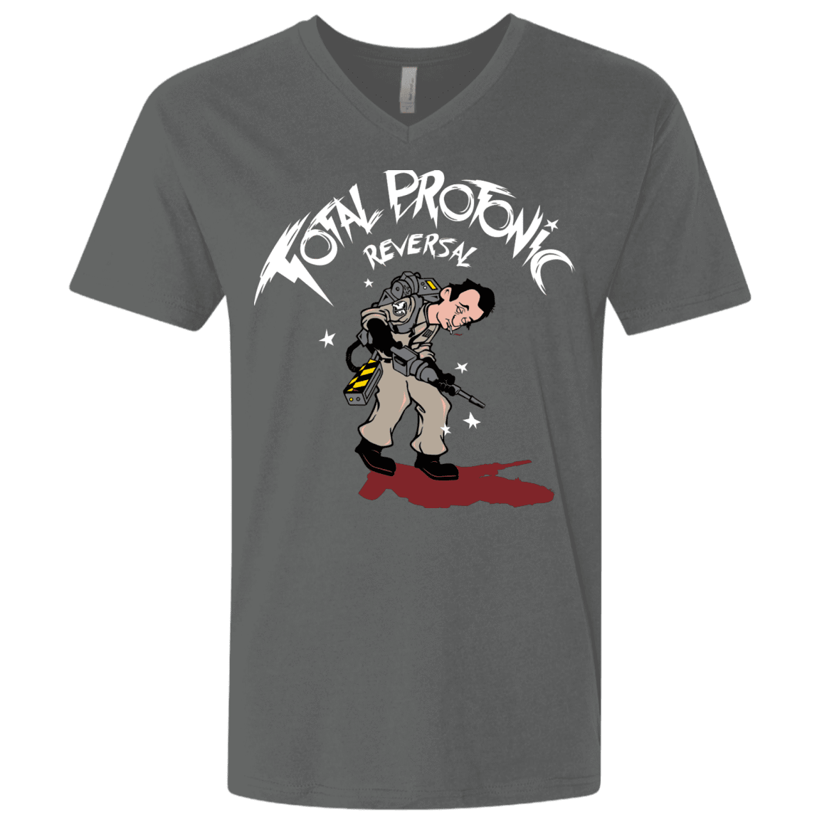T-Shirts Heavy Metal / X-Small Total Protonic Reversal Men's Premium V-Neck