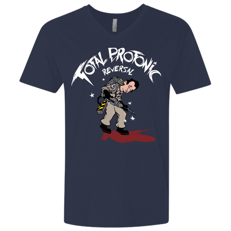 T-Shirts Midnight Navy / X-Small Total Protonic Reversal Men's Premium V-Neck