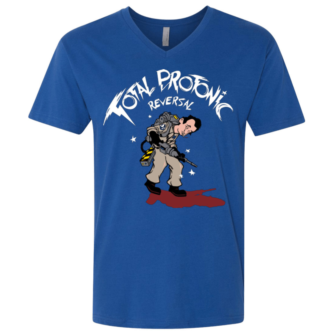 T-Shirts Royal / X-Small Total Protonic Reversal Men's Premium V-Neck