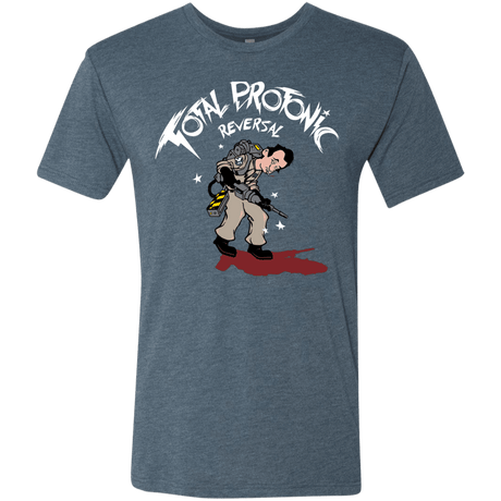 T-Shirts Indigo / Small Total Protonic Reversal Men's Triblend T-Shirt