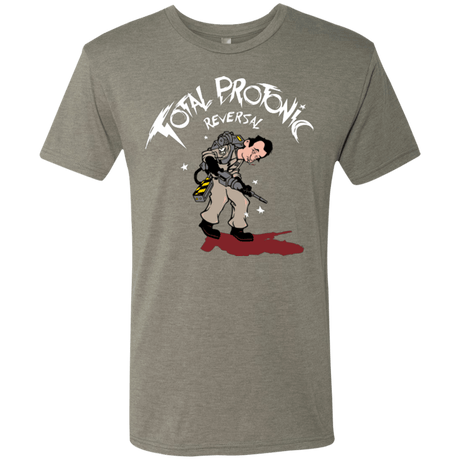 T-Shirts Venetian Grey / Small Total Protonic Reversal Men's Triblend T-Shirt