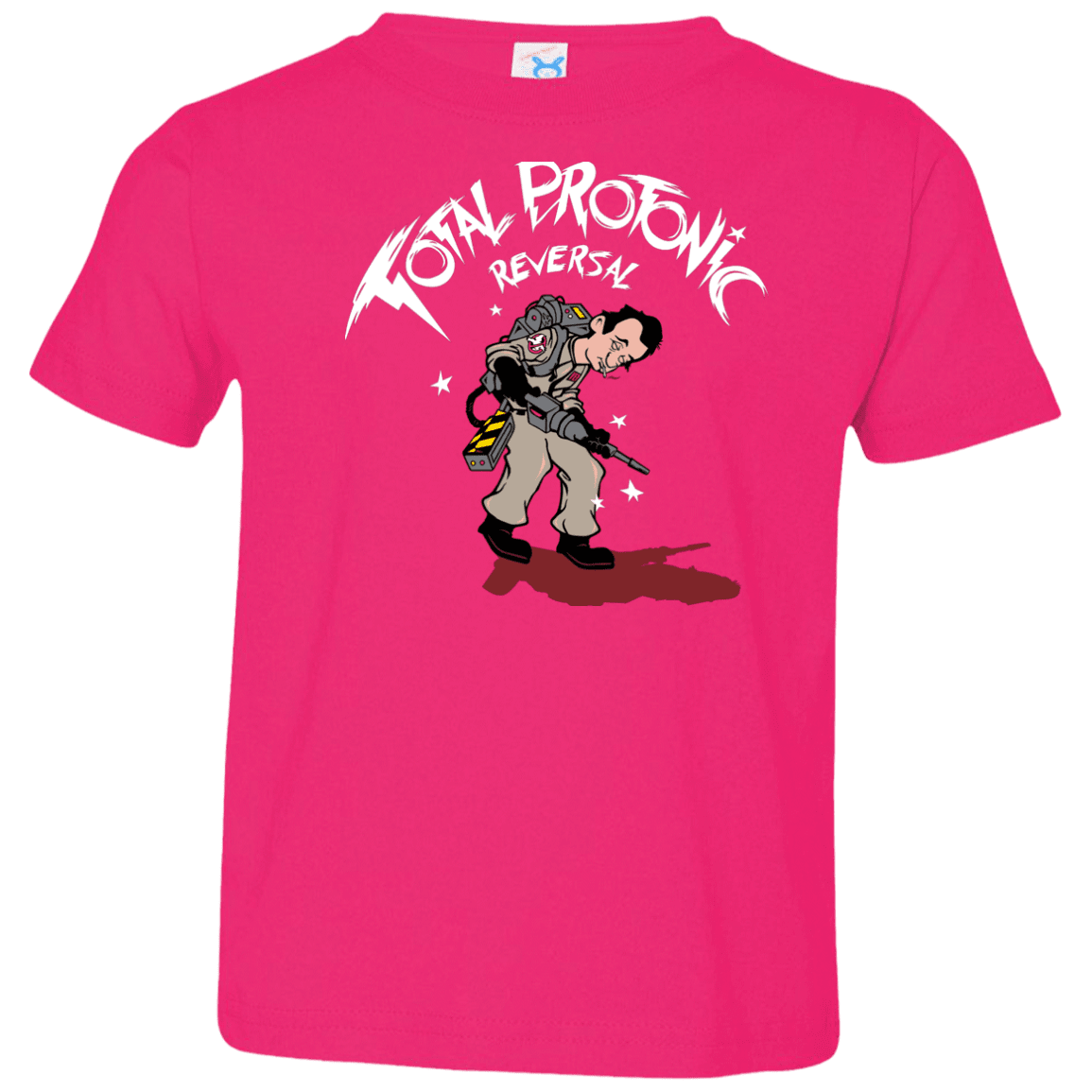 T-Shirts Hot Pink / 2T Total Protonic Reversal Toddler Premium T-Shirt
